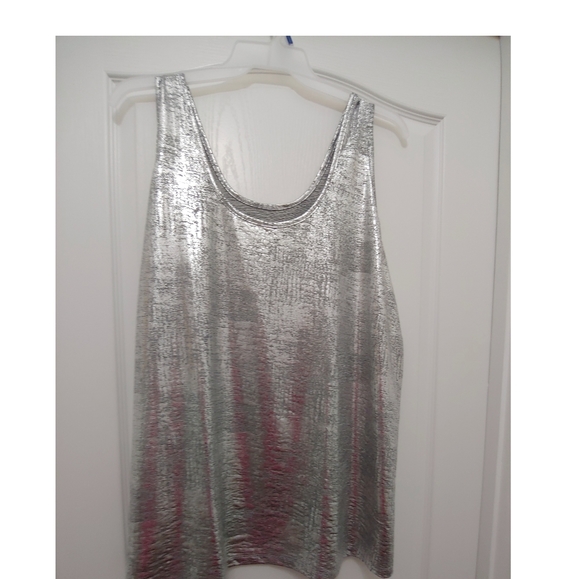 Demim 24/7 Tops - BOGOF Metallic Tank Top